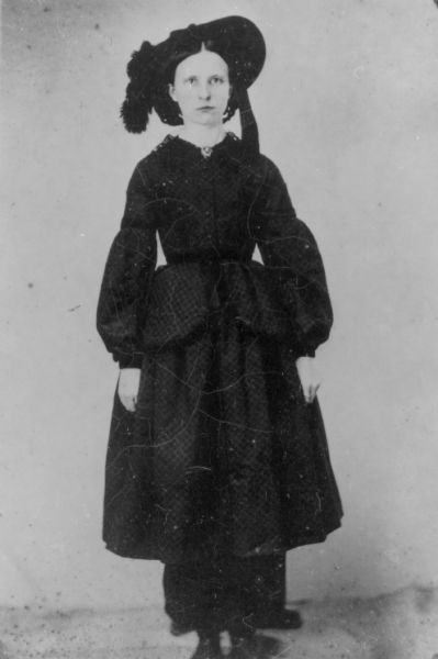 Rev. Olympia Brown, as a young woman.