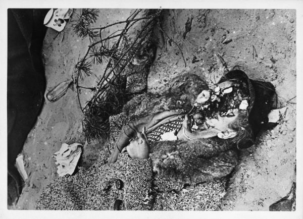 A German person who fell victim to a massacre by Poles in Lemberg, Poland as the Nazis invaded.