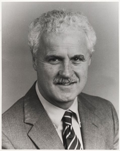 Quarter-length portrait of Jim Moody, representative from Wisconsin's 5th District in the U.S. Congress.