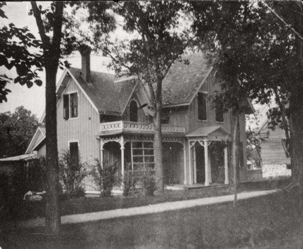 Residence in Portage that was the birthplace of Frederick Jackson Turner.