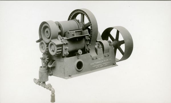 Model no. 72 of a cane mill created by the Chattanooga Plow Company.