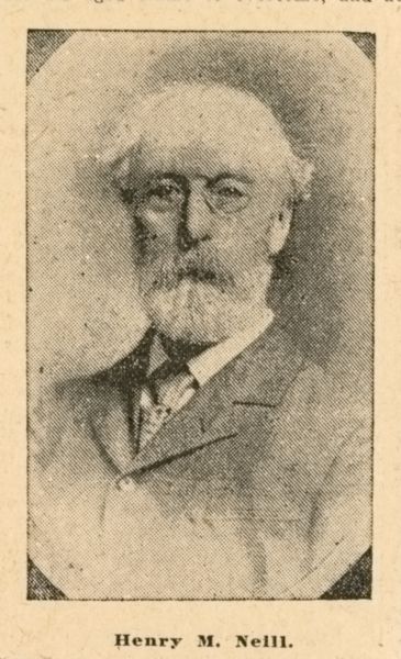 A newspaper portrait of Henry M. Neil.