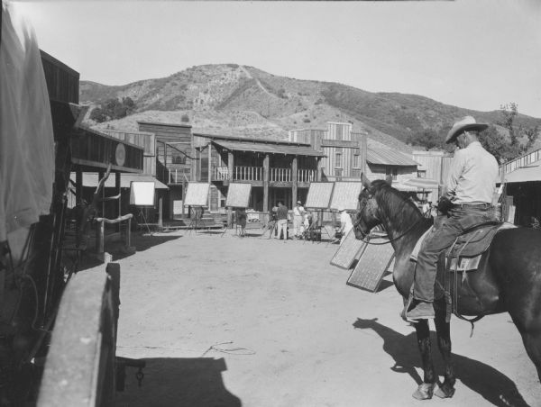 The Cisco Kid Production Still | Photograph | Wisconsin Historical Society