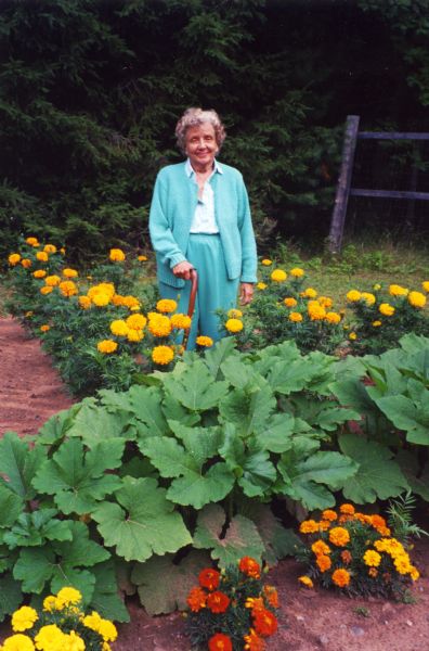 Mary Amongst the Squash and Marigolds | Photograph | Wisconsin ...