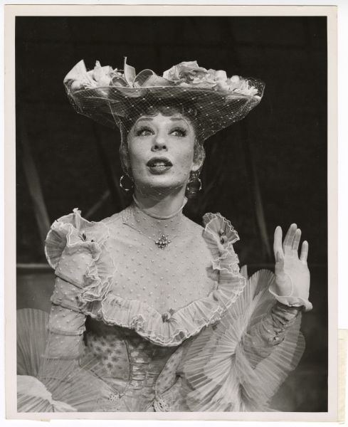 Gwen Verdon in Can-Can | Photograph | Wisconsin Historical Society